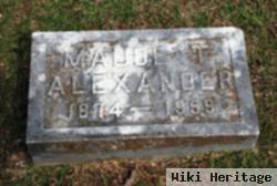 Maude Tisdel Alexander