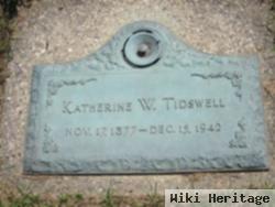 Mrs Katherine Winefred Drescher Tidswell