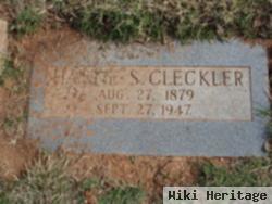 Hattie S Lane Cleckler