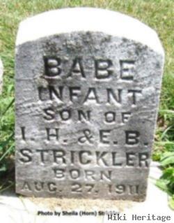 Infant Son Strickler