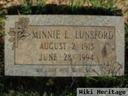 Minnie Lou Rushing Lunsford