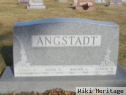 Walter E Angstadt