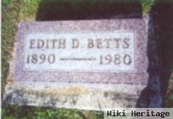 Edith D Kopp Betts