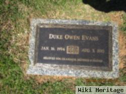 Duke Owen Evans