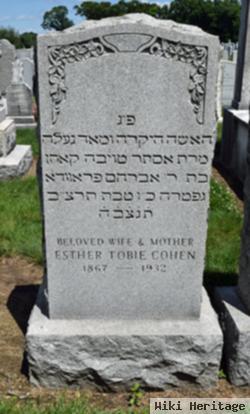 Esther Tobie Pravda Cohen