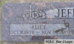 Alice Jeffery