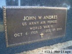 John W Andres