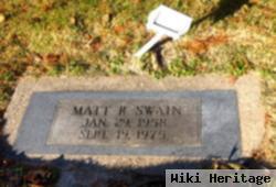 Matt R. Swain