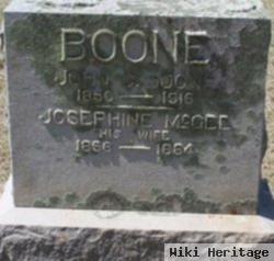 Josephine Mcgee Boone