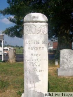 Lottie M Haynes