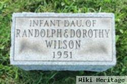 Infant Daughter Wilson