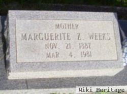 Marguerite Z Weeks