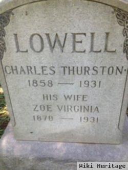 Charles Thurston Lowell