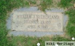 William J Sutherland