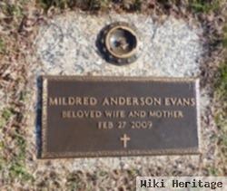 Mildred Orlean Anderson Evans