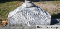 Bertha Hecht Rice