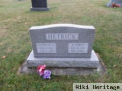 H Edwin Hetrick