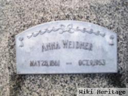 Anna Margaret Van Dyke Weidner