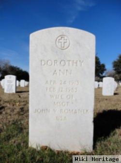 Dorothy Ann Romanek