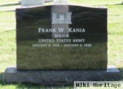 Frank W Kania