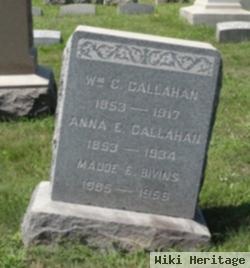 Anna Elizabeth Callahan Callahan