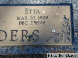 Etta Sanders