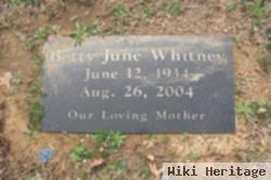 Betty June Mcginley Whitney