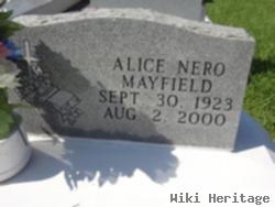 Alice Nero Mayfield