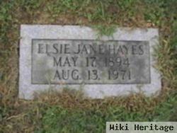 Elsie Jane Hayes