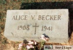 Alice V Becker