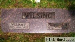 William F Wilsing