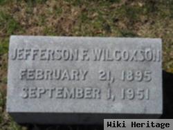 Jefferson F. Wilcoxson, Sr