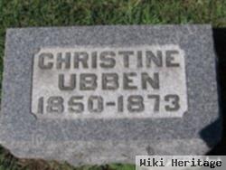 Christine Wubben Ubben