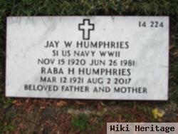 Jay W Humphries