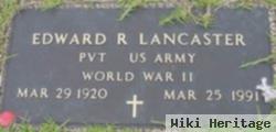 Edward R Lancaster, Sr