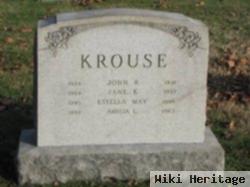 John R Krouse