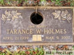 Tarance Williams "tee" Holmes