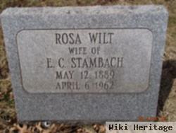 Rosa Wilt Stambach