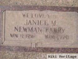 Janice M. Newman Barry