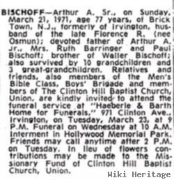 Arthur A. Bischoff, Sr