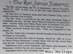 Rev James Yates