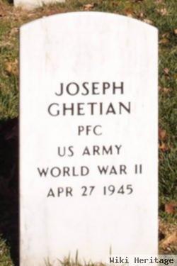 Pfc Joseph Ghetian