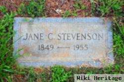 Jane C. Spencer Stevenson
