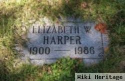 Elizabeth Louise Wooster Harper