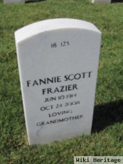 Fannie S Frazier