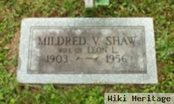 Mildred V Shaw