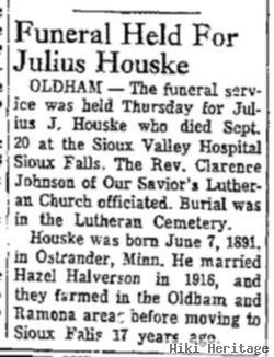 Julius J Houske