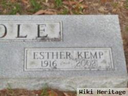 Esther Kemp Cole