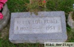 Betty Lou Pancake Ruble