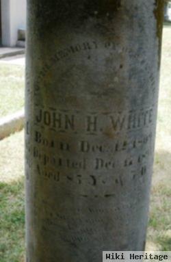 Col John Hill White